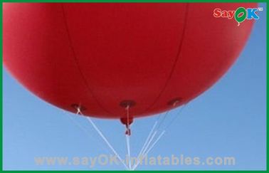 結婚のための商業赤く膨脹可能な気球のヘリウムの広告の気球