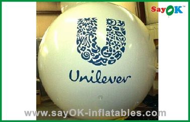 広告のための個人化されたヘリウムの気球ポリ塩化ビニールの白を耐火性にして下さい