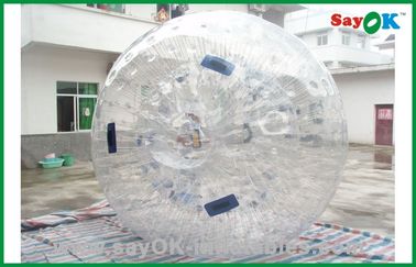 膨脹可能なプールのゲームのGaint Tranparent膨脹可能なZorbの球2.3x1.6mの人間のハムスターの球