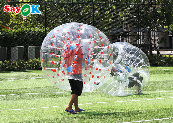 大人チーム作りのスポーツのゲームの明確な人間の膨脹可能なボディ泡球のための膨脹可能なゲーム