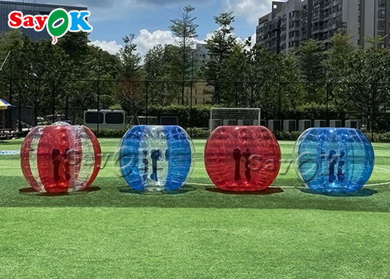 大人の子供の野外活動のためのサッカーの膨脹可能なゲーム1.8mポリ塩化ビニールの膨脹可能で豊富な球