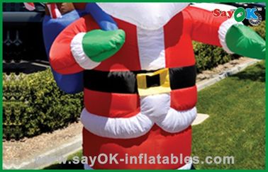 注文のクリスマスの膨脹可能な休日の装飾のサンタクロース オックスフォードの布