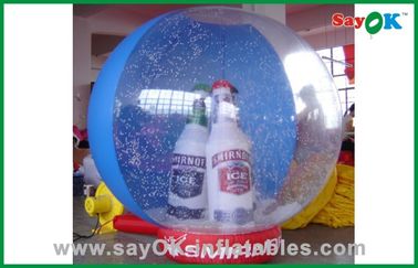 巨大なクリスマスの球の膨脹可能なクリスマスの装飾のオックスフォードの布