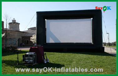 屋外の映画館のための屋外の劇場屋外スクリーンの取り外し可能な携帯用空気プロジェクター スクリーンの膨脹可能なスクリーン
