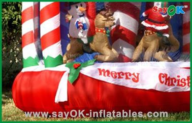 膨脹可能なクリスマスの装飾の家の警備員、Inflatables 注文のプロダクト