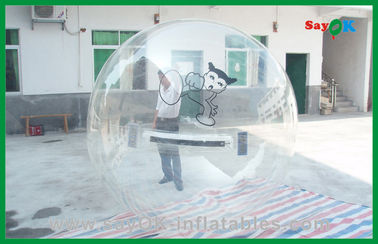 透明な浮遊球膨脹可能な水おもちゃ、水泡の歩行