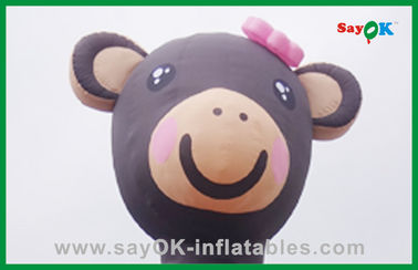 ピンク 可愛い 膨らませられる熊 膨らませられる漫画キャラクター 膨らませられる動物 広告用