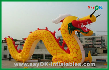注文の黄色く膨脹可能な中国のドラゴンの活動のための膨脹可能なマンガのキャラクタ
