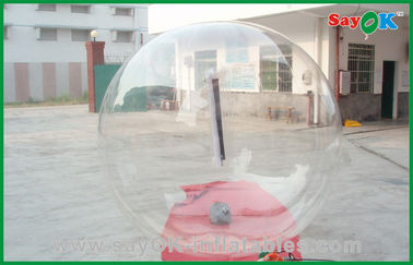 1.0mm ポリ塩化ビニール/TPU 水歩く球の透明で大きい球