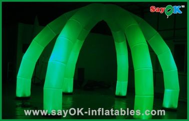 くもは LED のテントのドームの/党のための膨脹可能な照明装飾を結婚形づけます