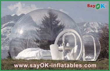 2 人のための大きい屋外の膨脹可能なテントの泡透明で膨脹可能なキャンプ テント