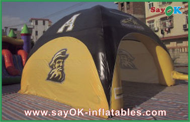 キャンプのための屋外の照明膨脹可能で巨大なドームのテントの湿気がある証拠