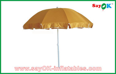 ヤードのおおいのテント適用範囲が広い庭/浜の日傘ポリエステル紫外線保護傘CMYKの印刷