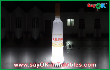 LED の照明の商業 Advertusing の膨脹可能なワイン・ボトルの装飾