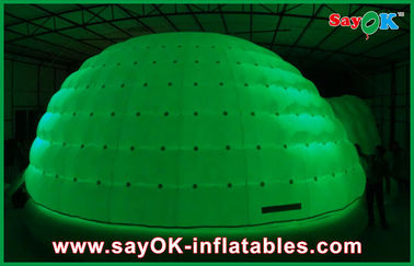 屋外の膨脹可能なドーム LED のテント注文家族のキャンプの泡テント