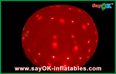 地面は膨脹可能な照明装飾 12 色をつける気球を導きました