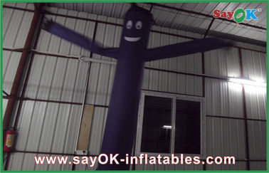 膨脹可能な空気ダンサーの人のナイロン デスクトップの膨脹可能な空気ダンサーの注文の広告Inflatablesを広告する3m - 8mの高さ