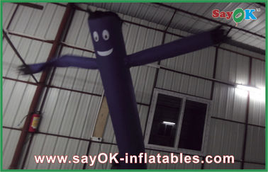 膨脹可能な空気ダンサーの人のナイロン デスクトップの膨脹可能な空気ダンサーの注文の広告Inflatablesを広告する3m - 8mの高さ