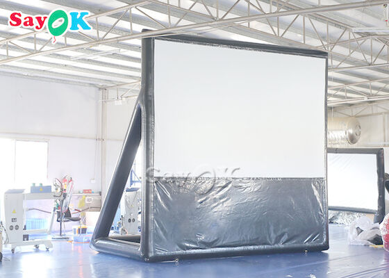 膨脹可能なビデオ スクリーンは映画のために屋外移動式気密の膨脹可能なスクリーンを防水する