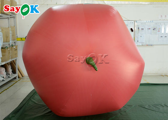 2mの巨大で赤いフルーツのレンタル ビジネスのための膨脹可能なAppleの気球モデル