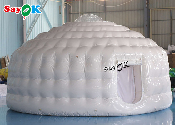 膨脹可能なテントのドーム4.6m 15ft気密の屋外党ドームの膨脹可能なYurtのテント