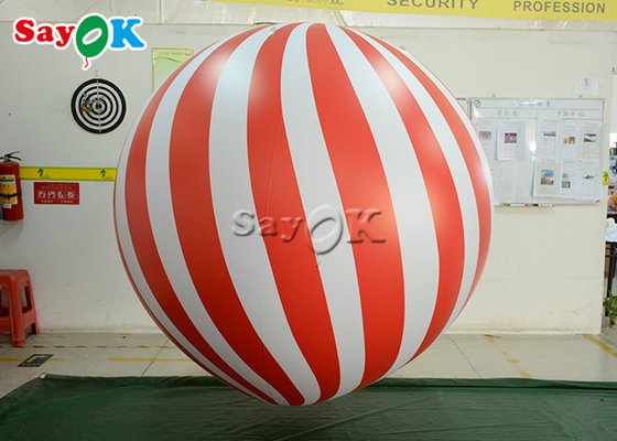 1.5mのでき事党装飾のための5ft赤く膨脹可能なクリスマスの球
