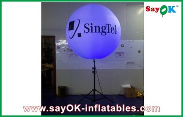 三脚が付いている膨脹可能な照明装飾の立場の気球の広告、膨脹可能な照明三脚の気球