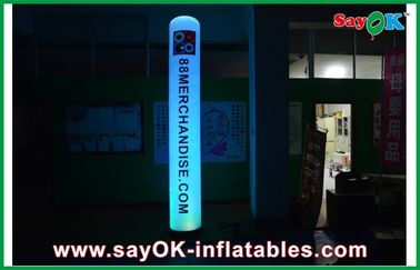 広告 LED のロゴの印刷を用いる膨脹可能な照明装飾のコラムの膨脹可能な柱