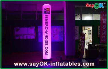 広告 LED のロゴの印刷を用いる膨脹可能な照明装飾のコラムの膨脹可能な柱