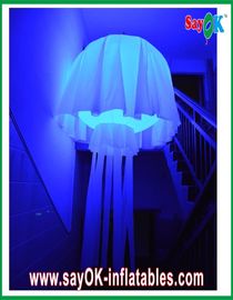 結婚披露宴/でき事の膨脹可能な照明装飾、190T ナイロン布の膨脹可能なくらげ