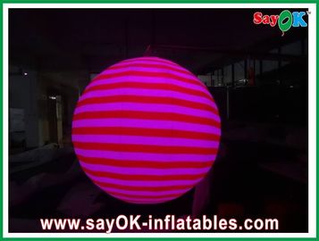 導かれる膨脹可能な照明装飾の掛かる球のセリウム/UL の送風機をつけます