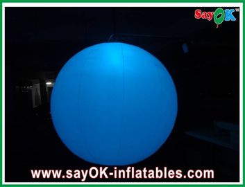 導かれたライト直径が付いている 190T ナイロン布の膨脹可能な球を 2 メートル協力させて下さい