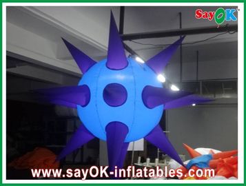 LEDの装飾のでき事およびディスコのための多彩なライトが付いている膨脹可能な雲丹のスパイクの球モデル