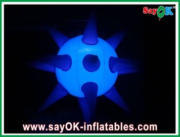 LEDの装飾のでき事およびディスコのための多彩なライトが付いている膨脹可能な雲丹のスパイクの球モデル