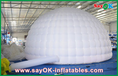 導かれたライト膨脹可能な空気テント、直径 5m の膨脹可能なドームのテント