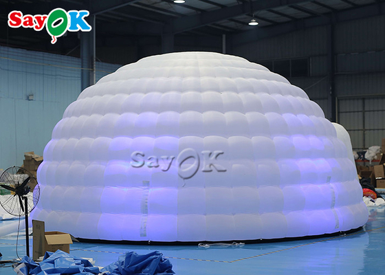 屋内能動態のための白いデジタル膨脹可能なプラネタリウムの投射のドームのテント
