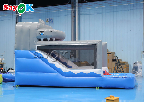 小型充電式スライド 幼児 PVC充電式サメ 湿気乾燥 スライド 遊園地
