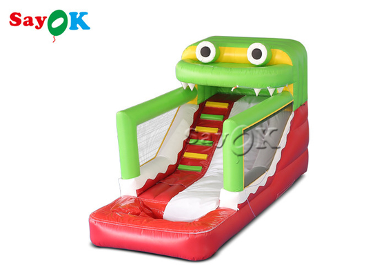 跳ね上がる跳ね上がる跳ね上がる跳ね上がるスライド レンタル 幼児 PVC 膨らませられるカエル 湿った乾燥 スライド 遊園地