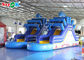 9.3x2x3.5mH Commercial Dolphin Inflatable Big Water Slides