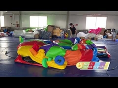 5m 16.5ft Disco Dome Inflatable Bounce House With Disco Light