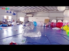 3x3m Hotel Pop Up Inflatable Clear Bubble Tent Transparent For Events