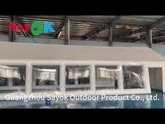 充電可能なTPUプライベートプールテント 充電可能な四角形カバーテント