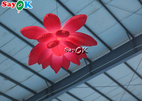 1.5mの膨脹可能なつく装飾の結婚式の掛かる花