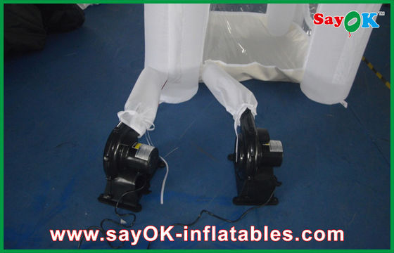 工場価格の膨脹可能なお金の立方体の空気LEDライトが付いているつかまえるお金のゲームの現金立方体