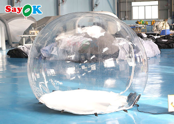 充電可能な泡キャンプテント 透明な充電可能な泡キャンプテント 家族キャンプ バックヤードパーティ 祭り 星を眺める