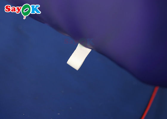 190Tナイロン布4mの空気膨らんだきのこの膨脹可能なつく装飾の広告モデル