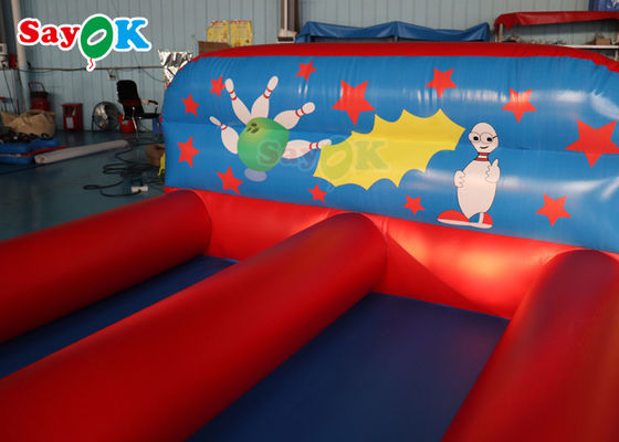 屋外のカスタマイズされた膨脹可能な人間のボーリングをするゲームの膨脹可能なボーリングをするおもちゃ