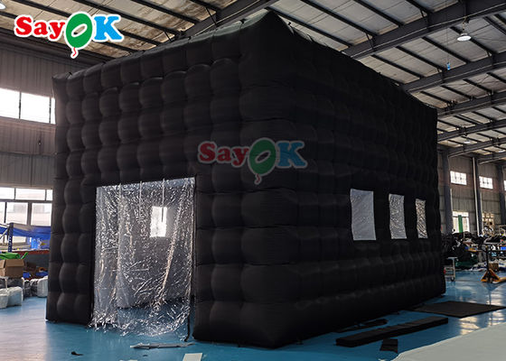 LED ディスコ ナイトクラブ パーティ テント カスタム 充電テント 充電式 ナイトクラブ イベント 成人 黒 キューブハウス