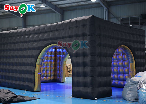 広告 ナイトクラブ 充気立方テント 強いオックスフォード布素材 充気式エアテント