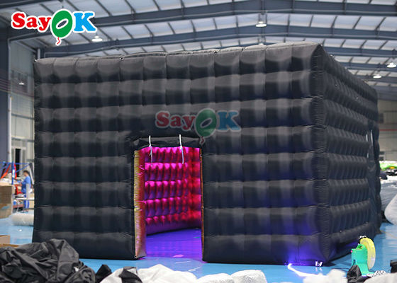 広告 ナイトクラブ 充気立方テント 強いオックスフォード布素材 充気式エアテント